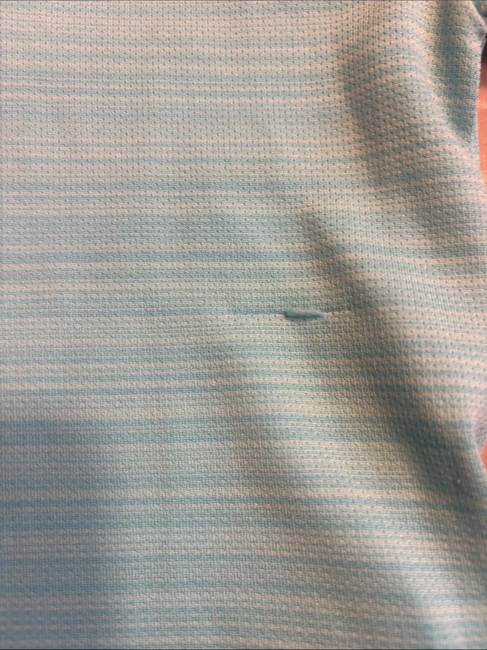 Hurley Boys Light Blue Striped Polo